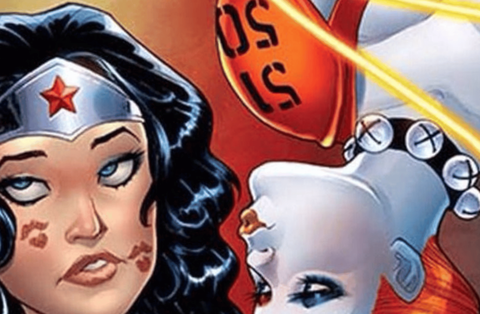 Harley Quinn and Diana