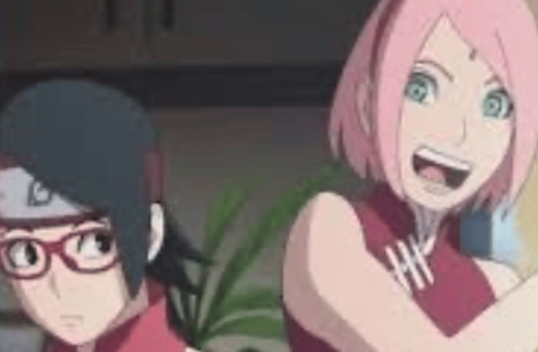 Sakura and Sarada