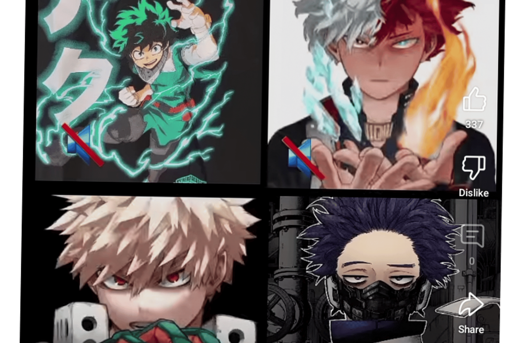 MHA boy group