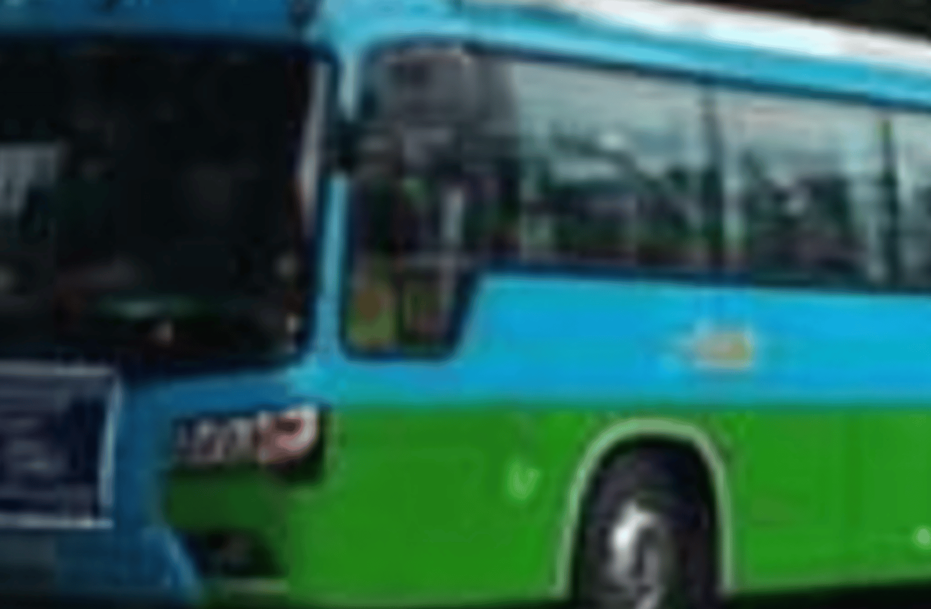 Just a tour bus