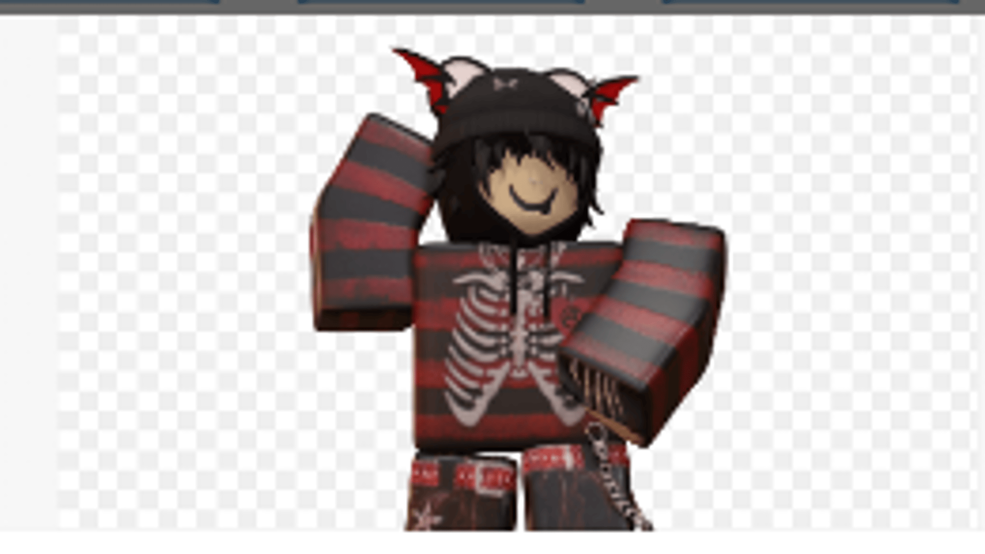 Roblox emo/devil person