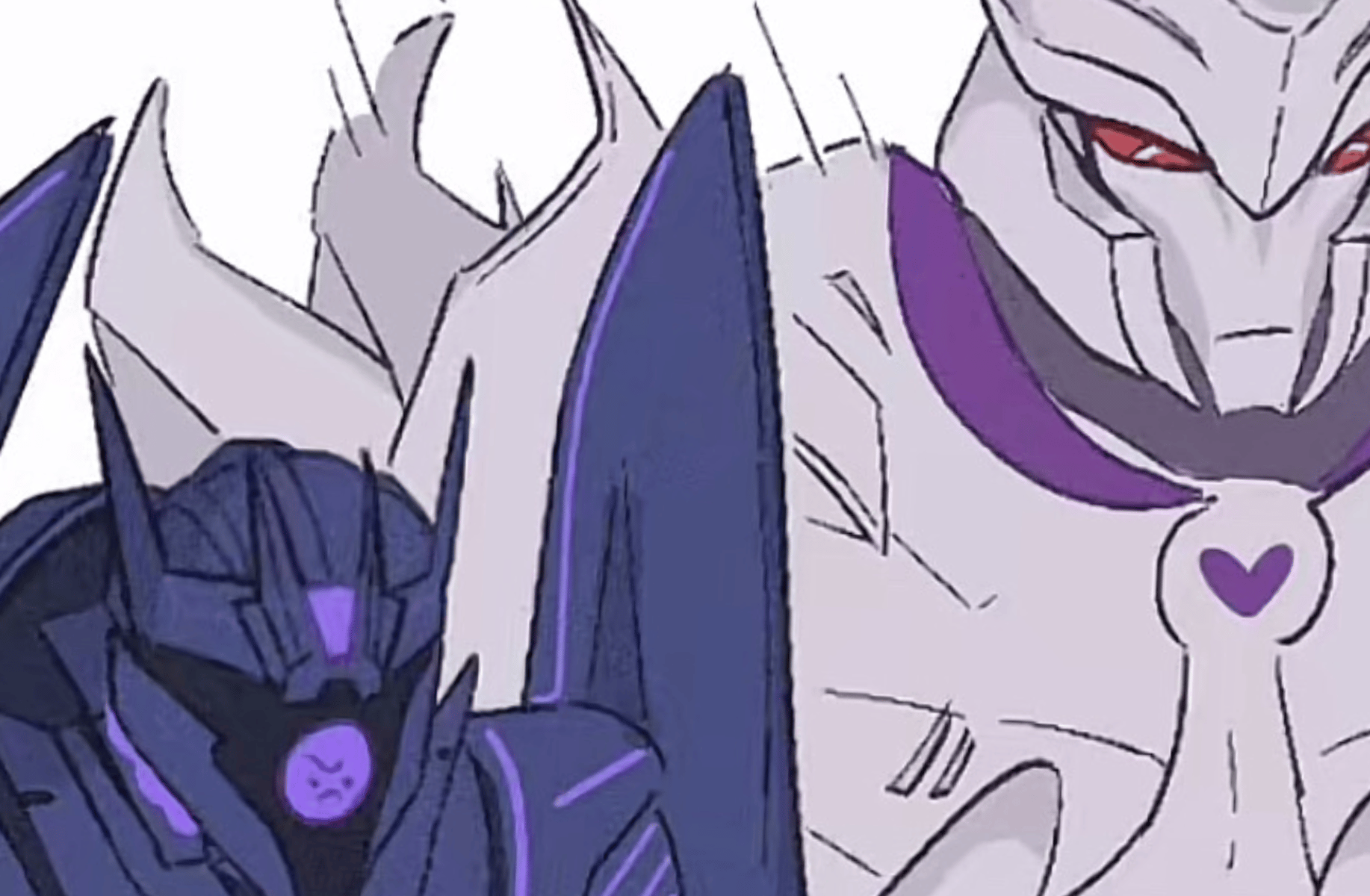 Soundwave and megatron