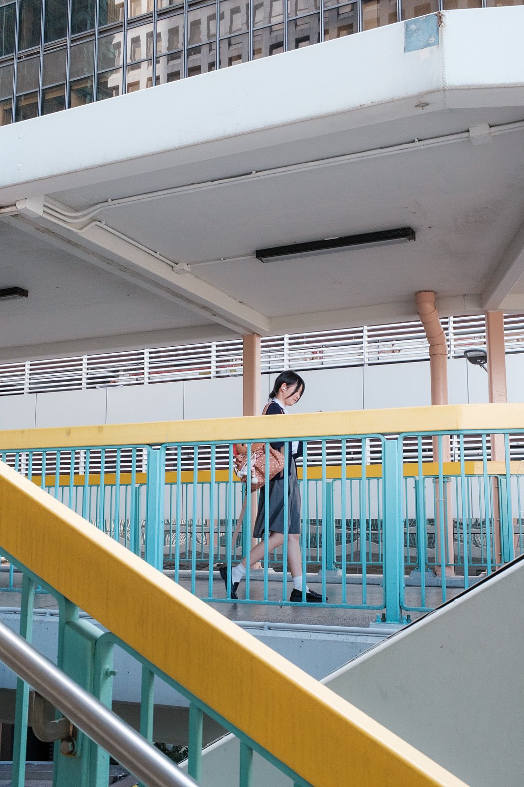 Girl walking