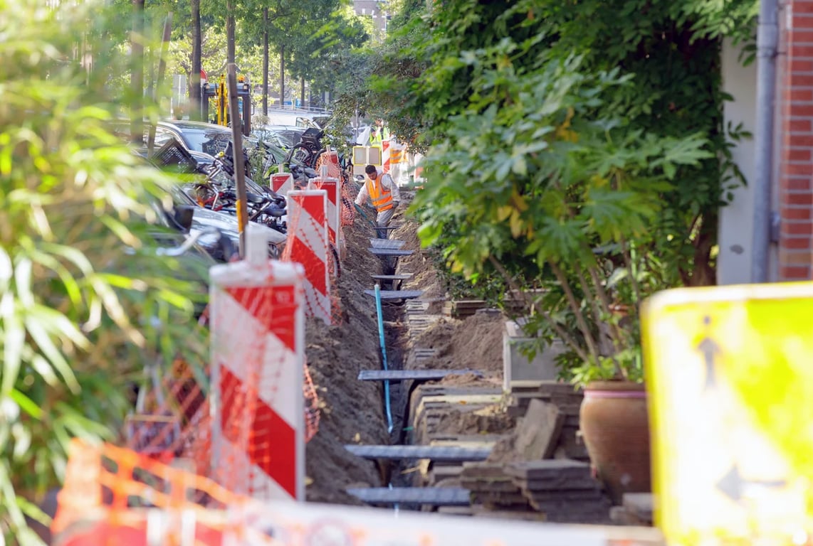 Bewoners goed geïnformeerd over de toegankelijkheid van hum woning bij het aanleggen van glasvezel