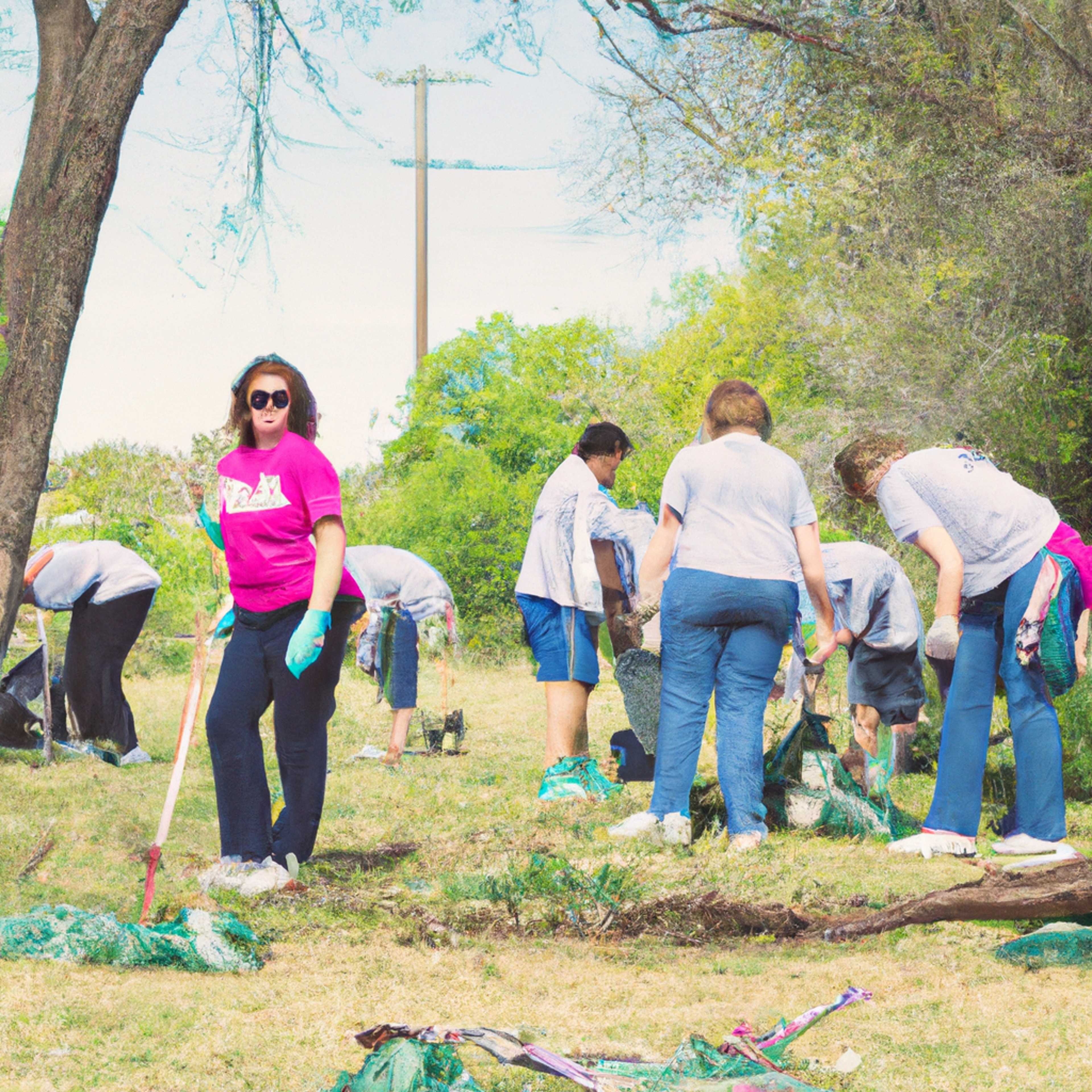 Local Community Comes Together to Clean Up Park