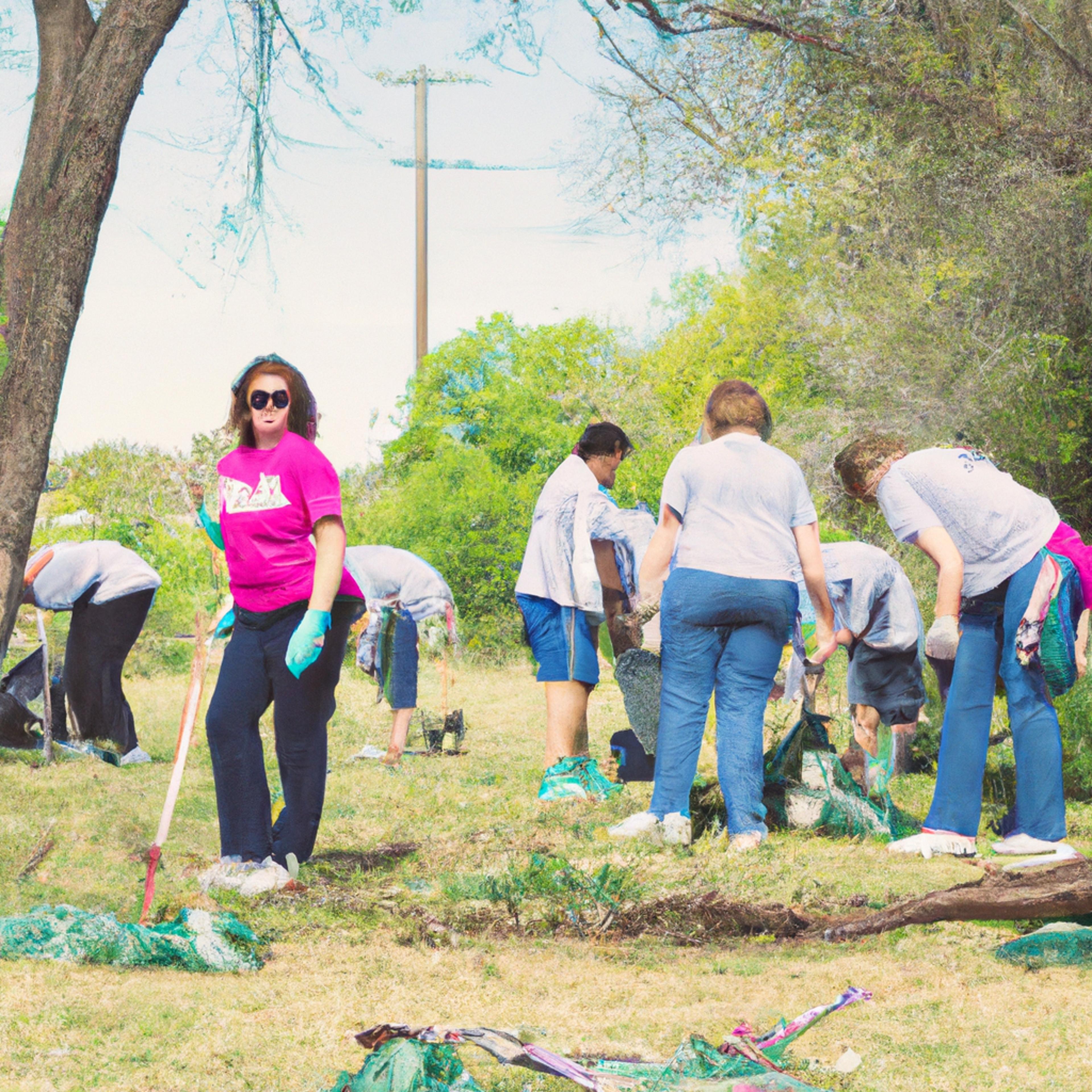 Local Community Comes Together to Clean Up Park