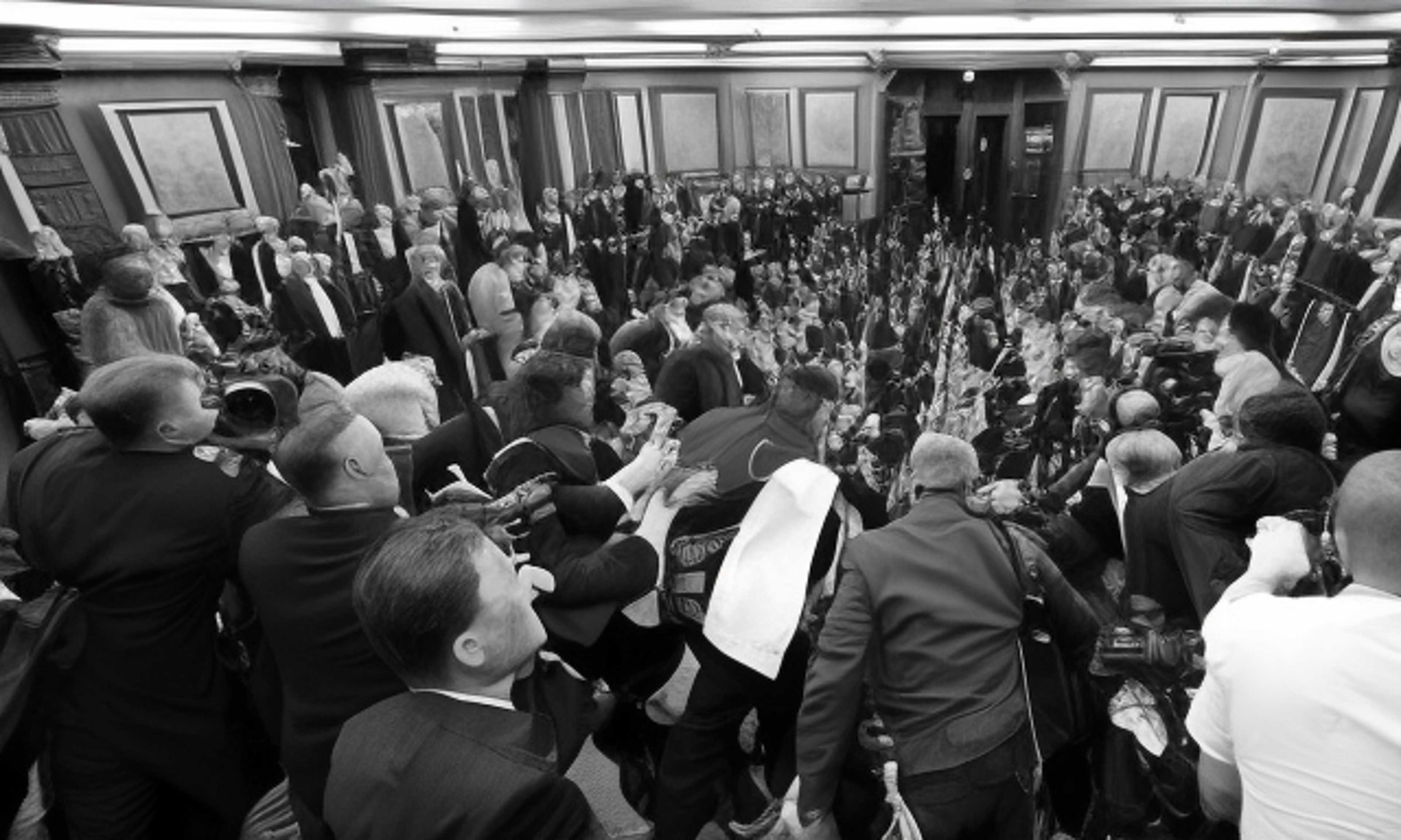 Just Stop Oil Protesters Interrupt Parliamentary Committee Hearing on Coronation Crackdown