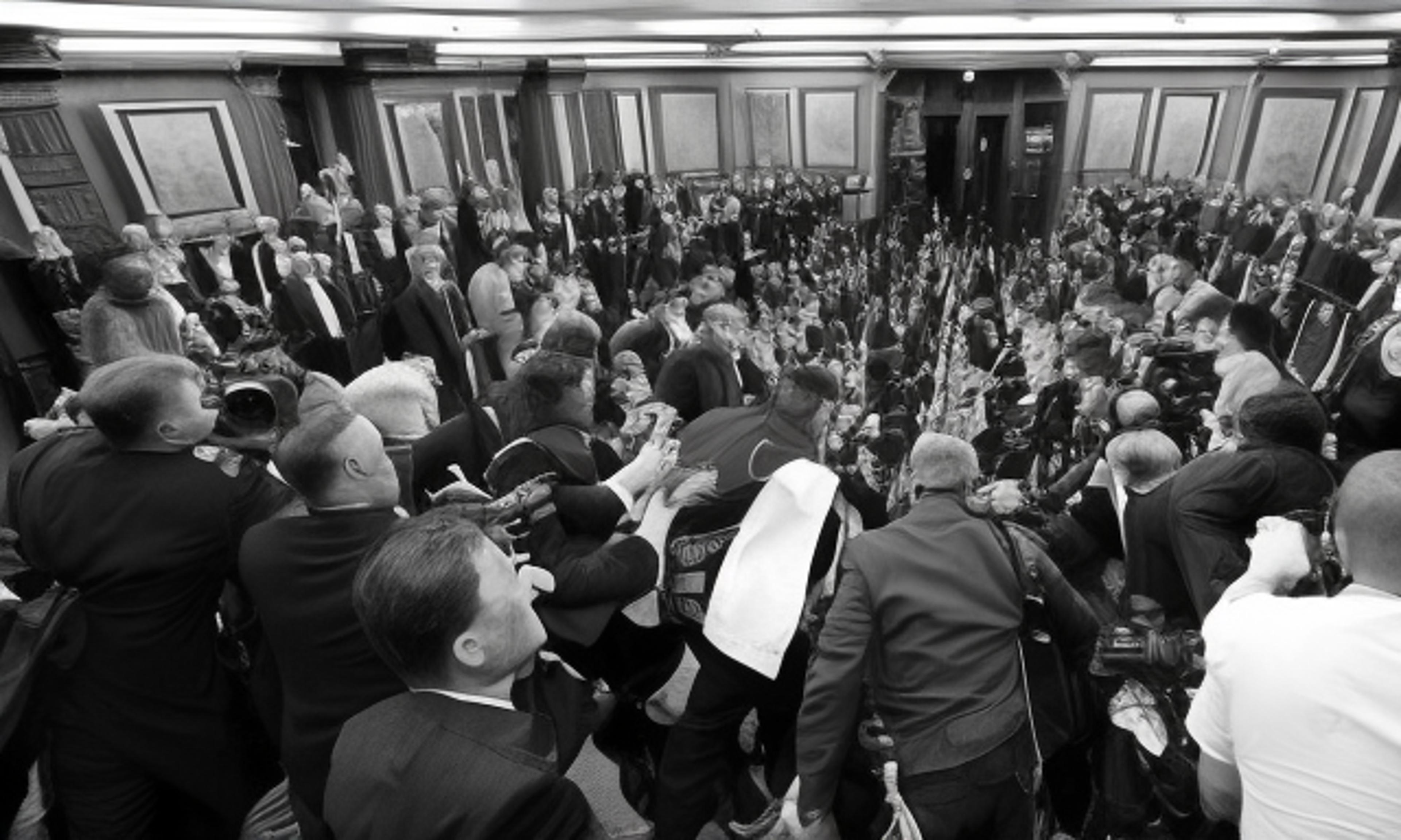 Just Stop Oil Protesters Interrupt Parliamentary Committee Hearing on Coronation Crackdown
