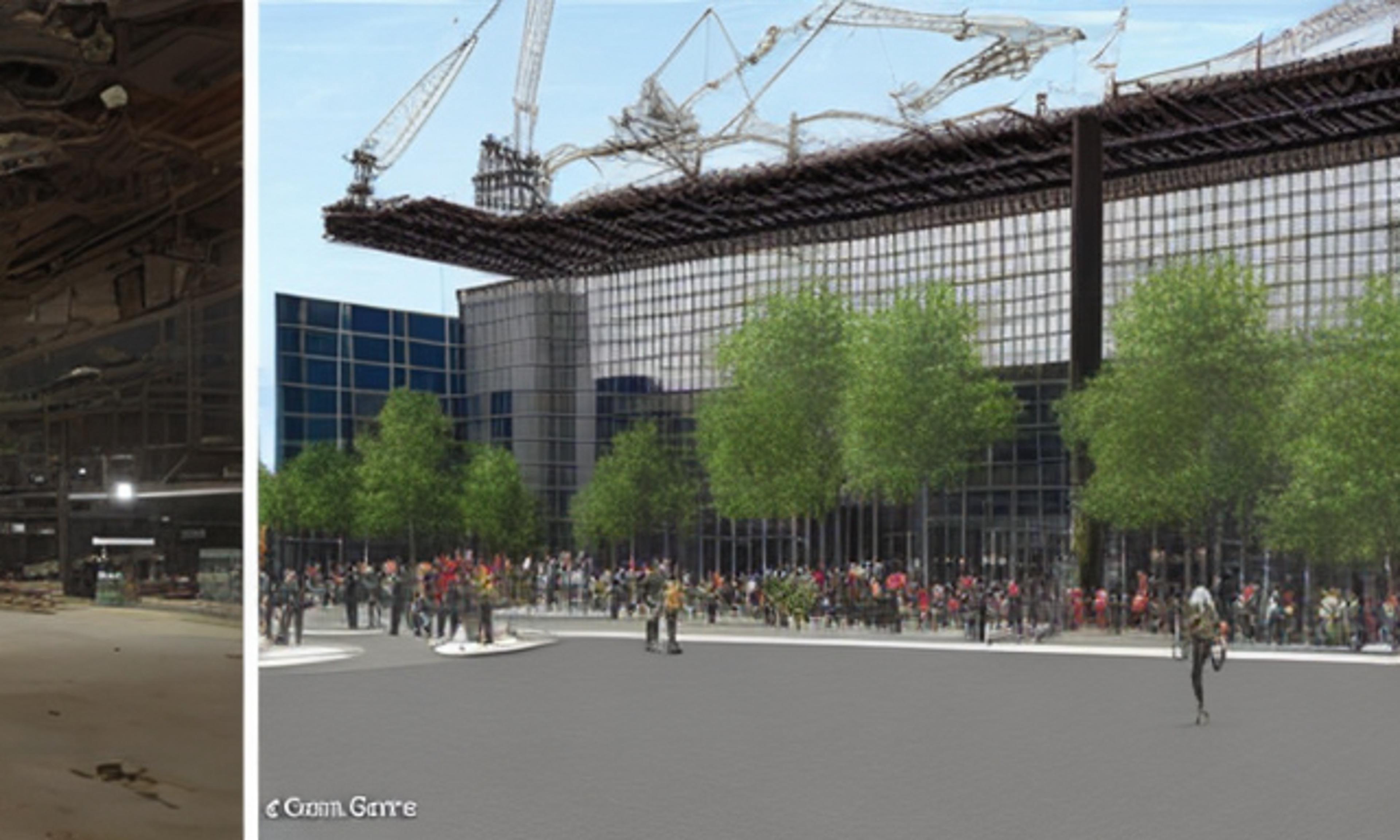 Construction Crews Top Off $456 Million Expansion of Wisconsin Center