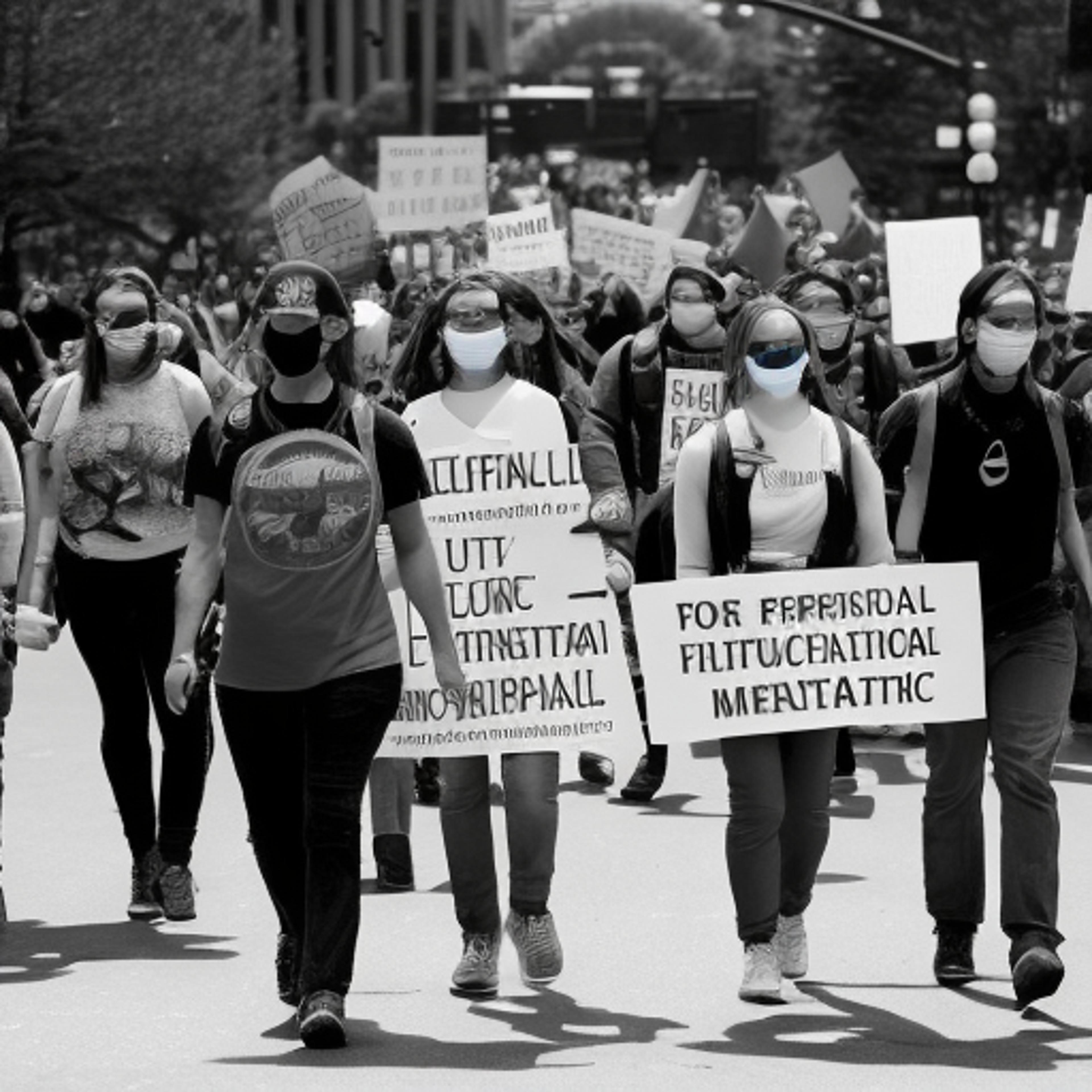 Seattle Protesters March for Access to Abortion Pill Mifepristone