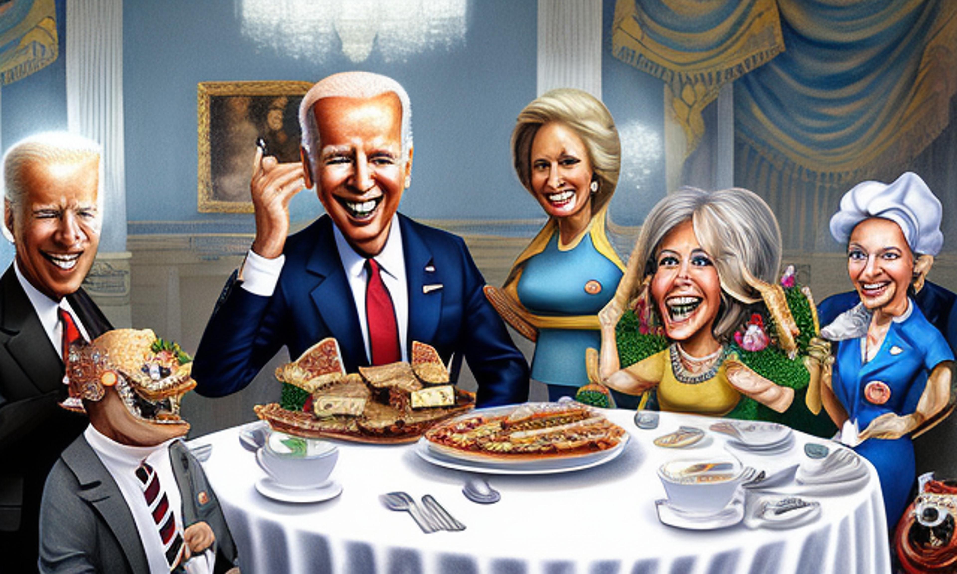 President and First Lady Engage in "Food Fight" Over Healthier Diet