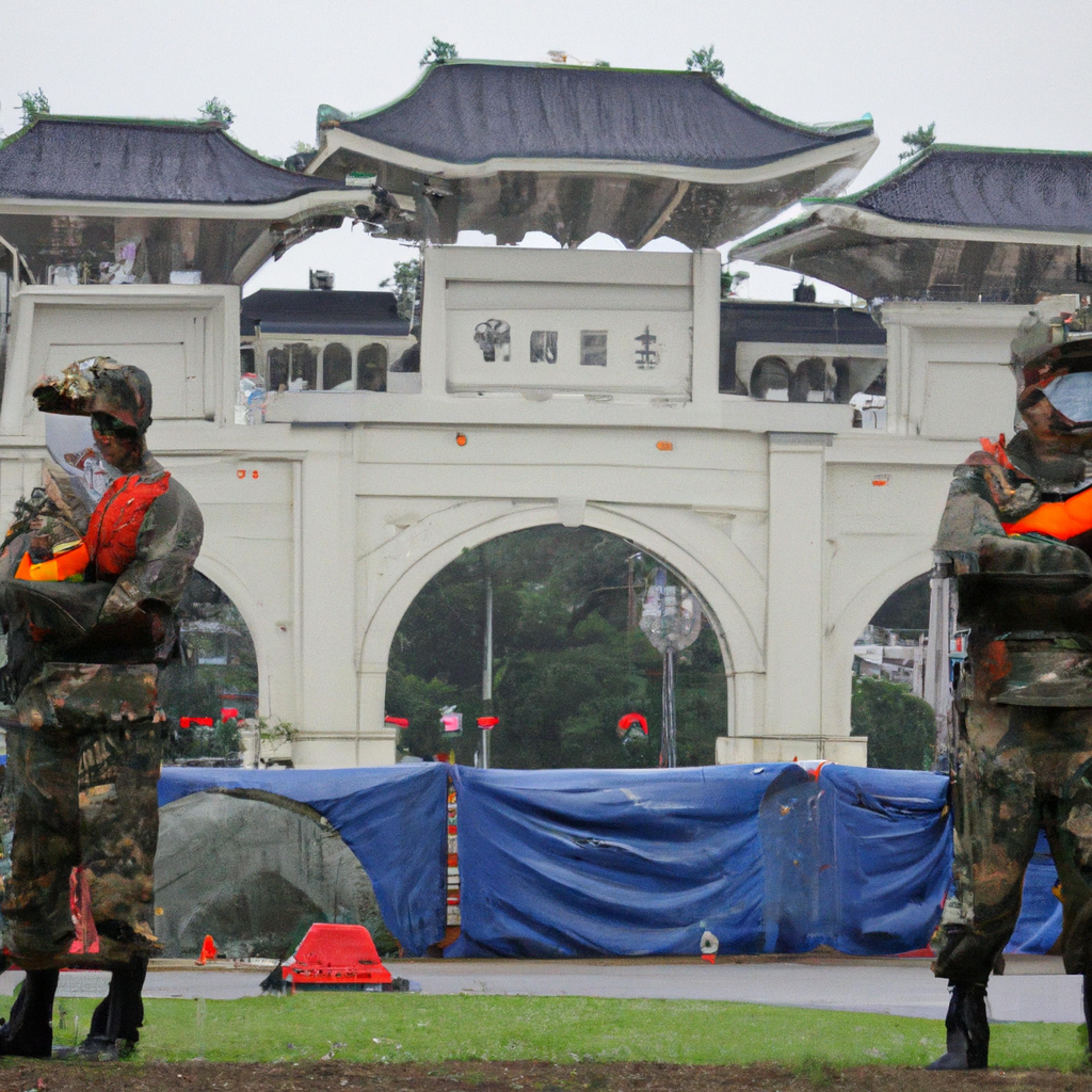 China Stages Live-Fire Drills Around Taiwan for Third Day in Response to Presidential Visit