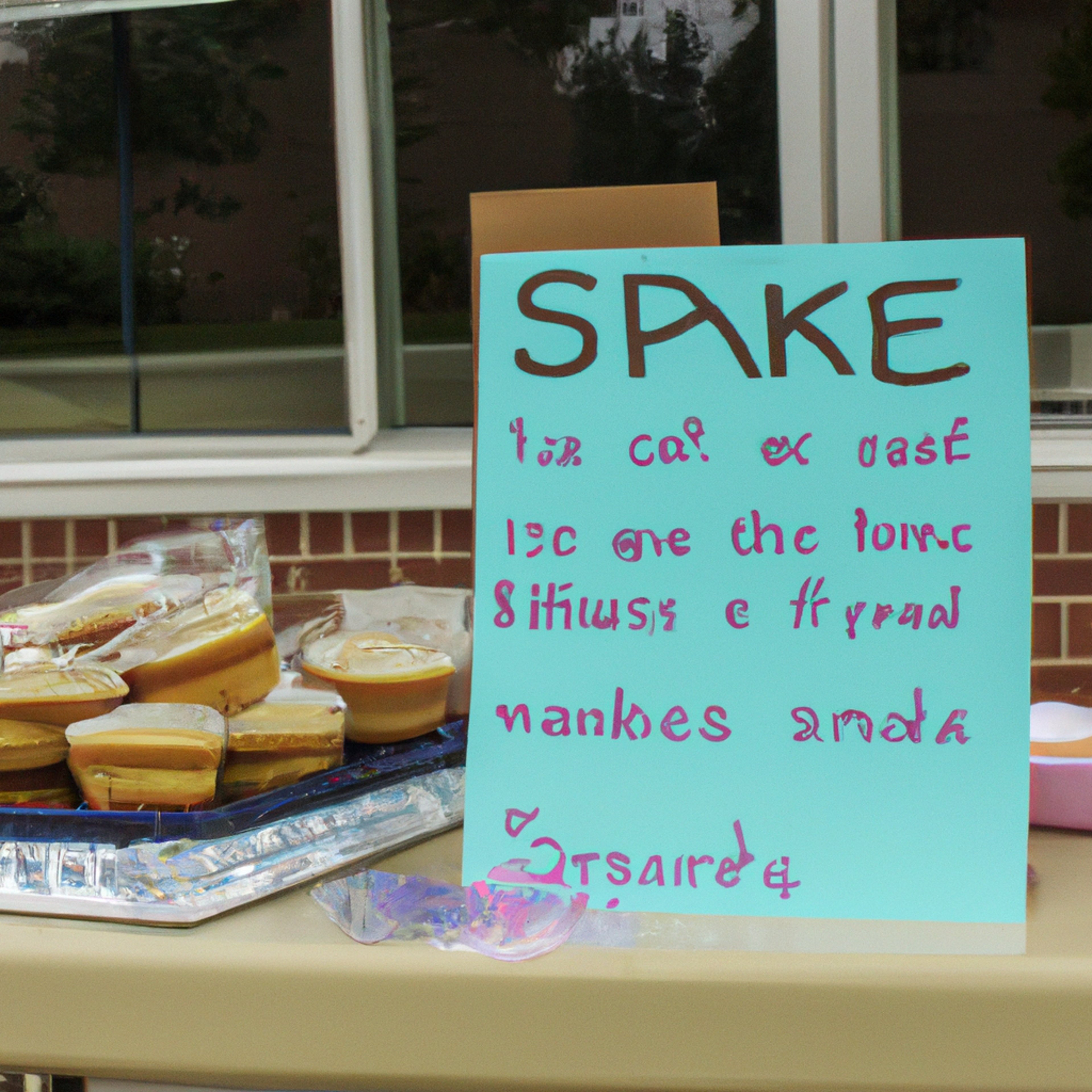Local School Raises Funds for New Library Through Bake Sale