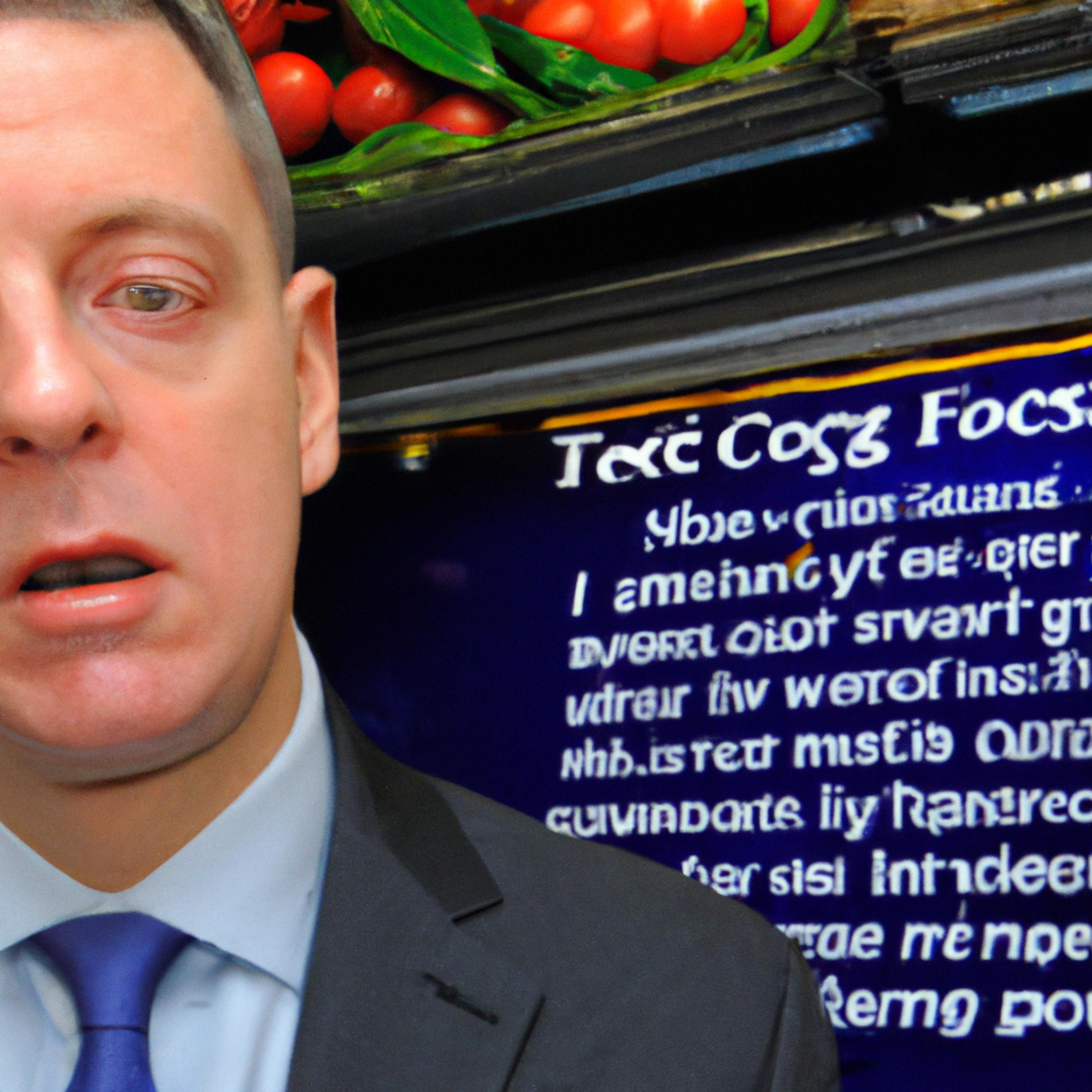 Tesco Boss Admits British Families are Feeling "Very, Very Hard Pressed" Due to Soaring Food Costs and Produce Shortages