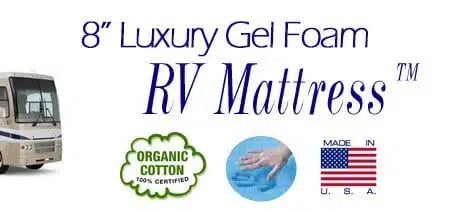 8 Luxury Eco MemoryFoam RV Mattress