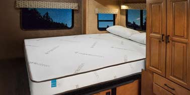 Elation Gel Foam RV Mattress w/Organic Cotton