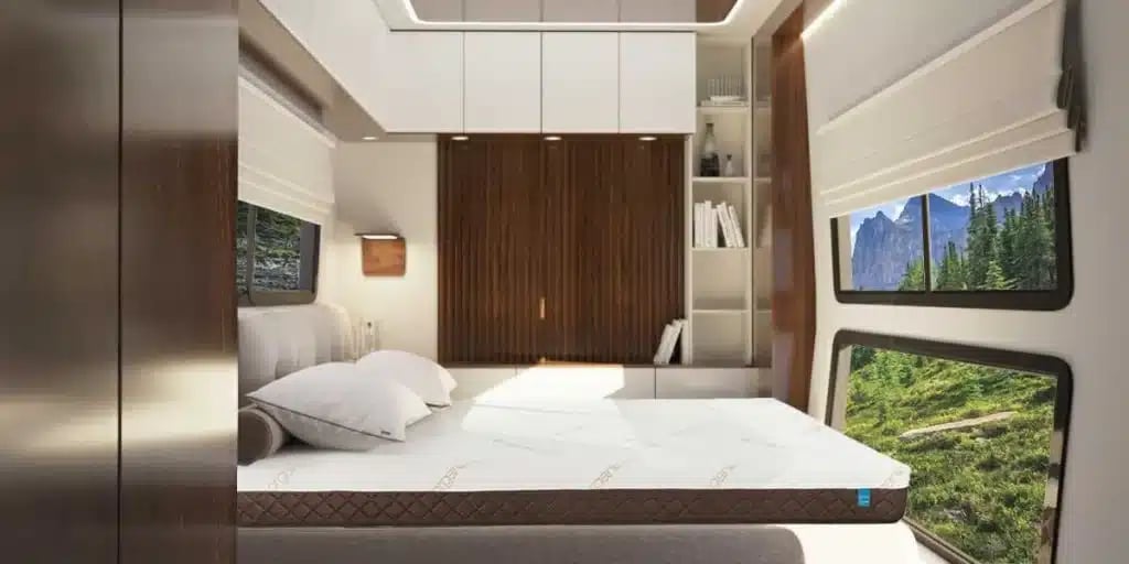 Luxury mattress in RV