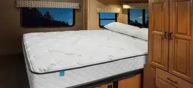 8.5" Natural Latex RV Mattress with Organic Cotton