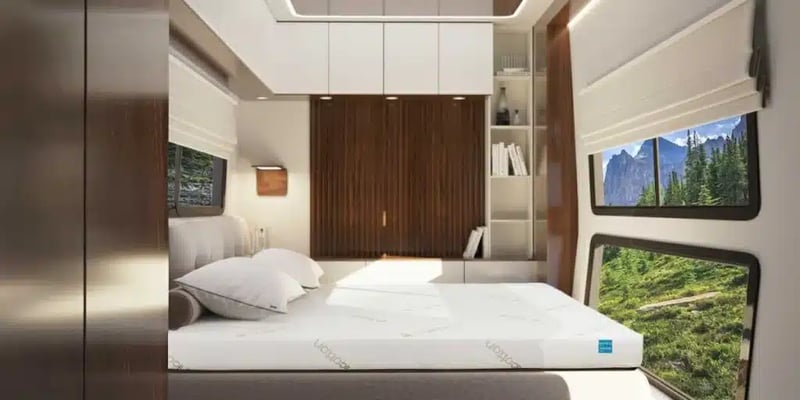 Sedona mattress in RV