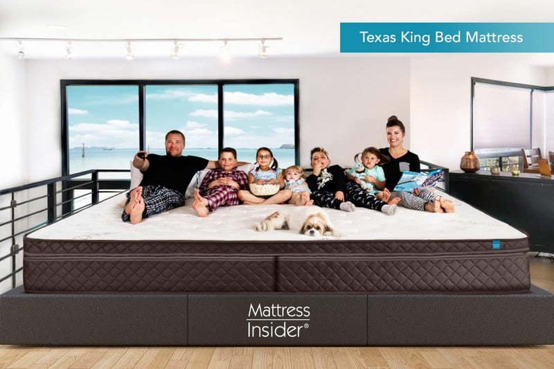Texas King Bed Mattress with Family