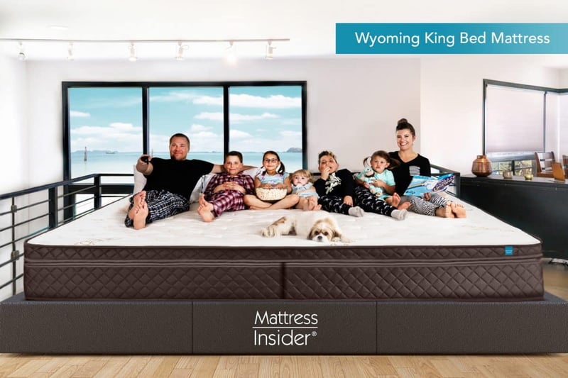 Wyoming King Bed Mattress with Family