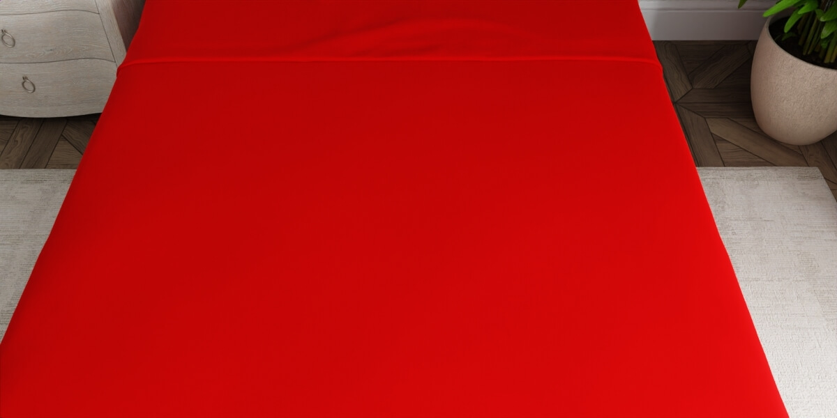 Custom Bed Sheets Scarlet