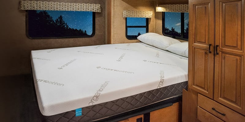 Luxury in RV at night