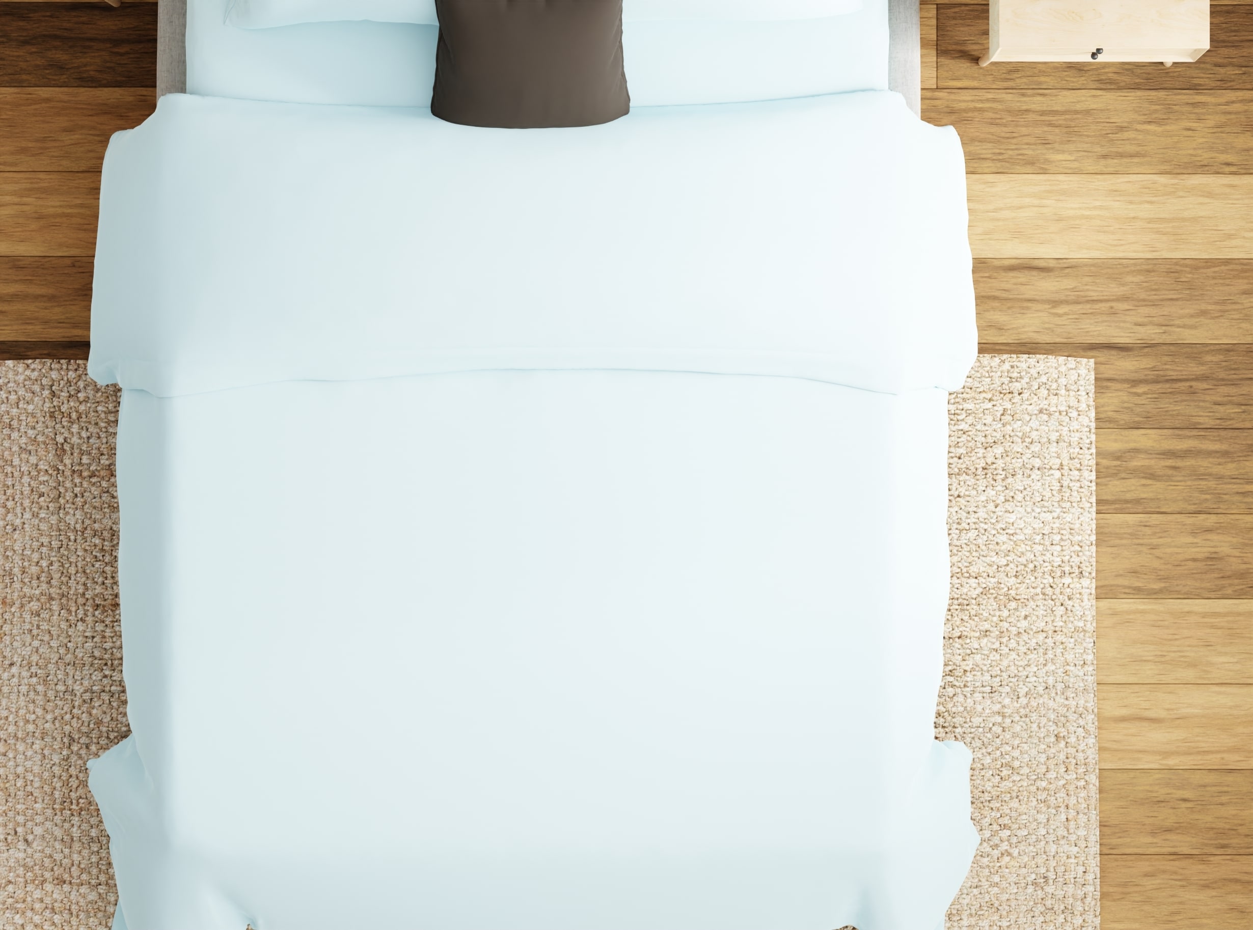 Comforter light Blue Top