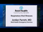 Image for Reid Health Medical Monday Respiratory Viral Illnesses - December 8, 2025