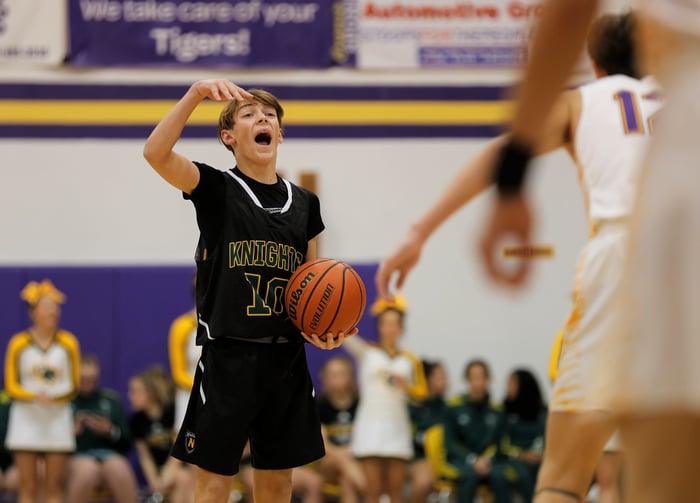 Image for Northeastern vs Hagerstown boys basketball 2023 Wayne County Tournament