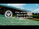 Image for City of Richmond Board of Public Works and Safety Meeting of September 21, 2023