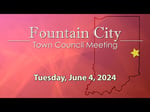Image for Fountain City Town Council of June 4, 2024