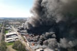 Image for Richmond industrial fire forces evacuation/shelter in place order; schools closed Wednesday