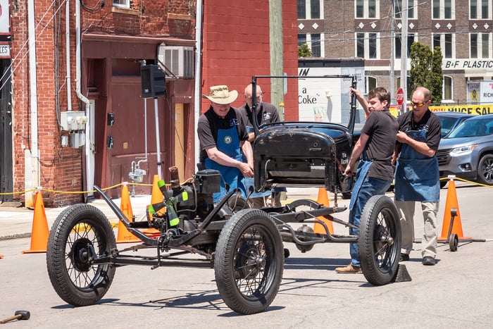 Image for Adding the Body to the Model T