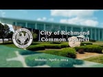 Image for City of Richmond Common Council Meeting of April 1, 2024