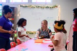 Image for PHOTOS: Girls Inc.: Back home again