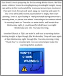 Image for Our Street Crew is preparing for the incoming Winter Storm. 