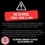 Image for No School/Work on Friday, April 14, 2023