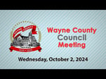 Image for Wayne County Council Meeting of October 2, 2024