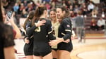 Image for Volleyball reverse sweeps on Senior Day