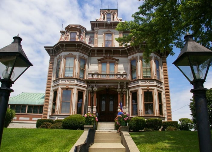 Image for Historic mansion faces repair needs, possible sale