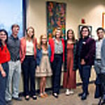 Image for IU President Whitten visits campus to hear students share about life as a Red Wolf, faculty Innovati...