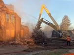 Image for Once-elegant Bradford Place Apartments building brought down