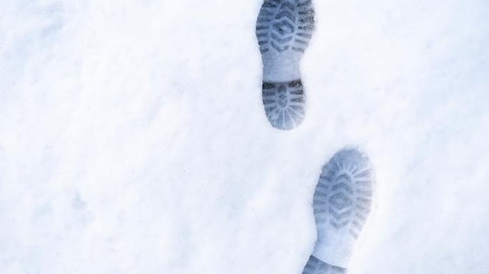 Image for Shoe prints in snow lead Richmond police to find armed robbery suspect