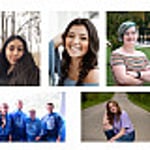 Image for IU East’s five Herbert Presidential Scholars have touching stories