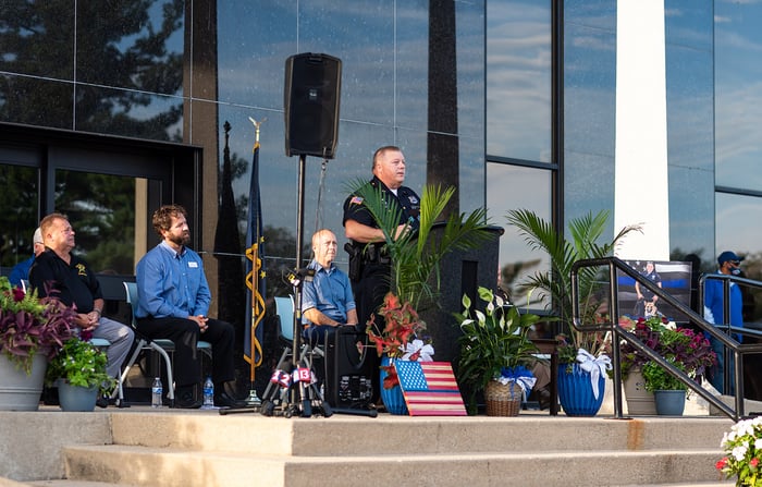 Image for Vigil for Officer Burton