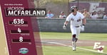 Image for McFarland named HCAC Hitter of the Week