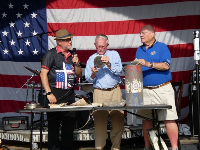 Image for Bicentennial time capsule opened at Freedom Jam