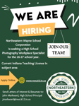 Image for Northeastern Wayne School is seeking a qualified candidate for a High...