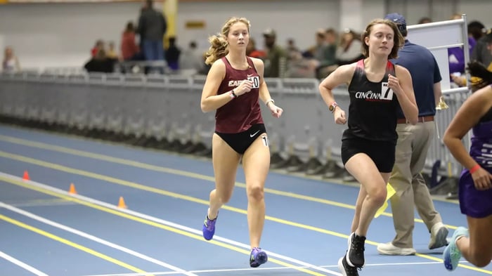Image for Quaker T&F takes two wins at AU Invite